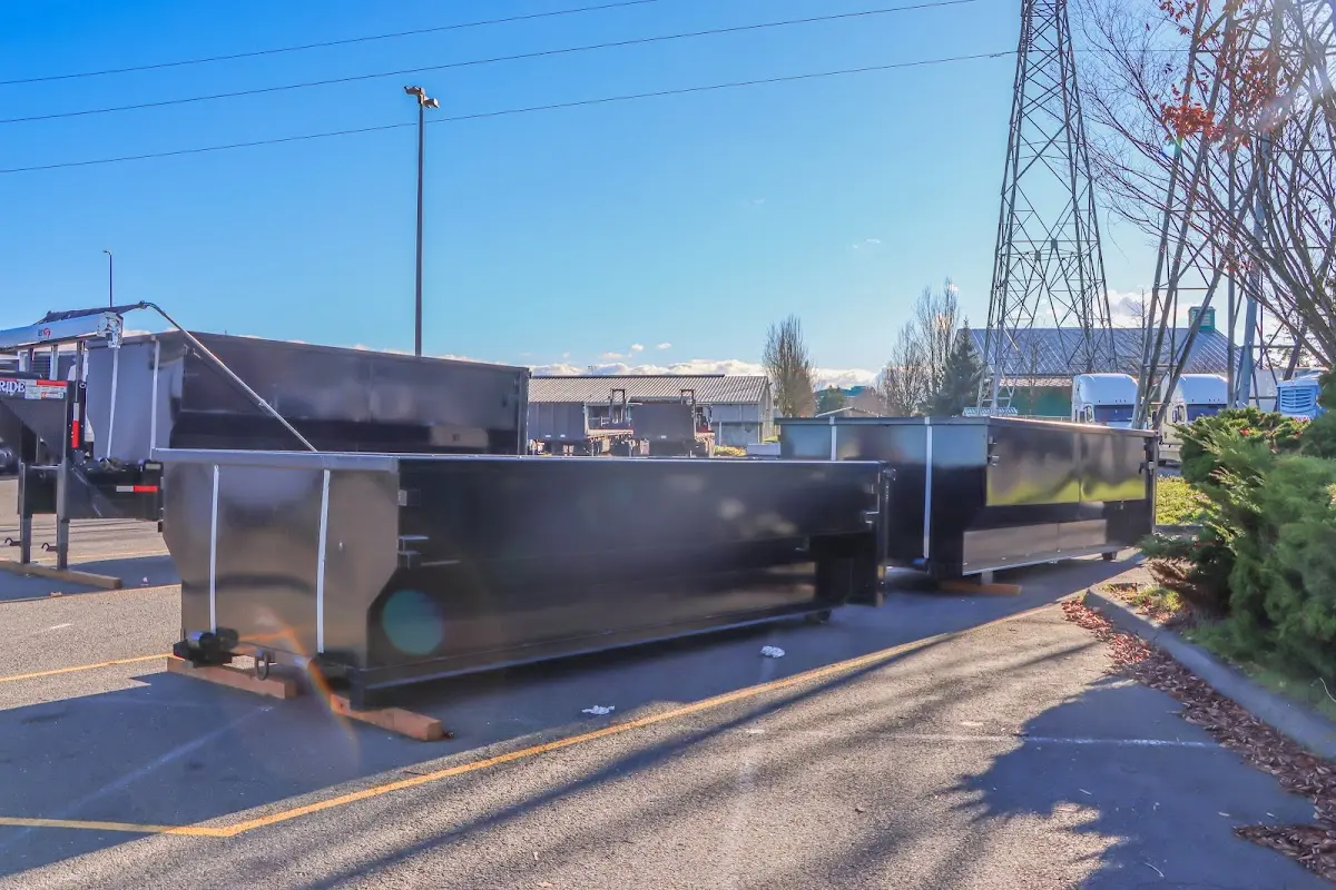 Professional dumpster rental and junk removal service in Eaton